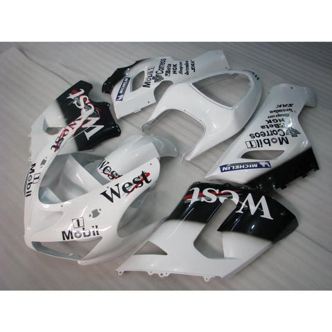 Kit carénages complet KAWASAKI Ninja ZX6R  636 2005 2006 WEST - Sur mesure - Kits de carénage pour Honda, Suzuki, Yamaha, Kawasaki,Ducati...