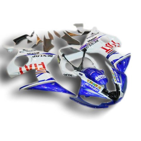 Kit carénages complet YAMAHA YZFR6 YZF R6 2003 2004 2005 YZF600 FIAT - Sur mesure - Kits de carénage pour Honda, Suzuki, Yamaha, Kawasaki,Ducati...