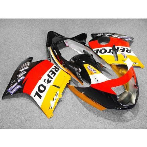 Kit carénages complet HONDA CBR1100 CBR 1100XX 1997 2003 2007 REPSOL - Sur mesure - Kits de carénage pour Honda, Suzuki, Yamaha, Kawasaki,Ducati...